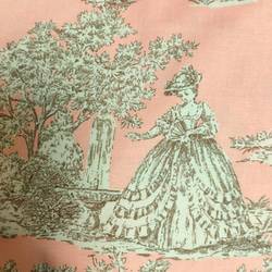 布　Toile de Jouy トワルドジュイ- ランドスケープ　50cm 5枚目の画像