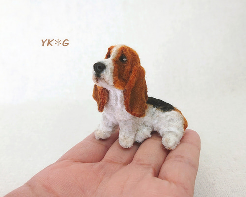 ミニチュア＊小さなコッカースパニエル＊モールアート ミニチュア