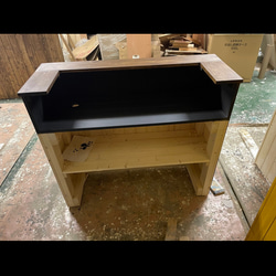 【コの字】カウンター　レジ　幅40✖︎高さ105✖︎奥行き39センチ 2枚目の画像