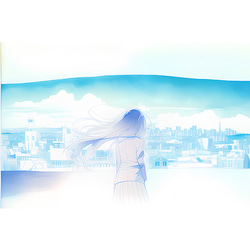 青空少女　ポストカードセット(C) 2枚目の画像
