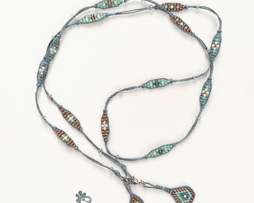 デリカビーズ　ハンドメイド　一点もの　ネックレス　アクセサリー img60681408.jpg
