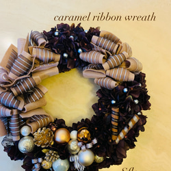 creema限定】ふわふわシマエナガサンタのクリスマスリース3点セット