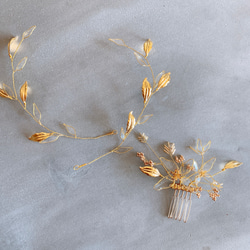 セット】アメリカンフラワー ヘッド リーフ フラワー ブライダル