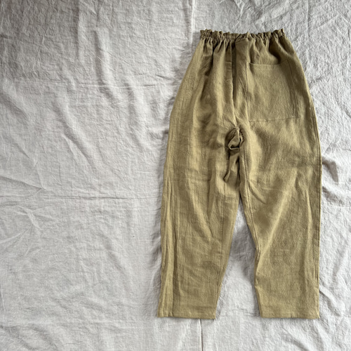 h*i様 リネンウールのもんぺ　キャメルベージュ リネンウールのもんぺ キャメルベージュ ロングパンツ nuuMonpe 通販