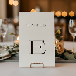 ◇テーブルナンバー 数字/アルファベット 結婚式 装飾 その他ペーパー