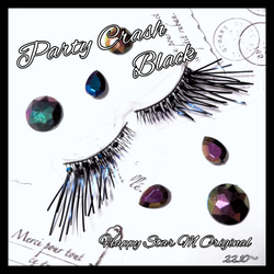 ❤感謝品★Party Crash Black★partyまつげ パーティー クラッシュ ブラック★送無料●即買不可 1枚目の画像