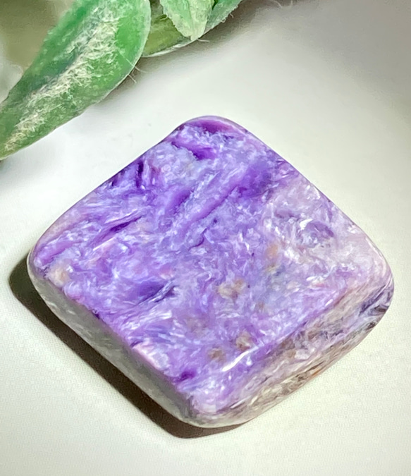 世界三大ヒーリングストーン】チャロアライト タンブル 瞑想 グラウン