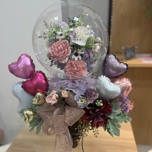 バルーンアレンジ　お祝い　インテリア バルーンアレンジお祝いインテリア