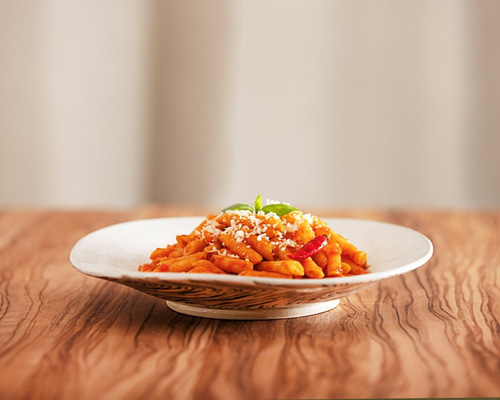 パスタ皿 カレー皿 【弦月】手作り陶器 瀬戸焼 女性作家 海月 mizuki