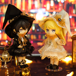 オビツ11 1/12 ドール 制服　茶色　6点　　セット　水玉　チョコレート オビツ11 1/12 ドール 制服 茶色 6点 セット 水玉 チョコレート