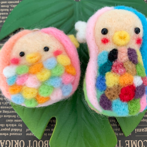 アマビエ様羊毛フェルトハンドメイド