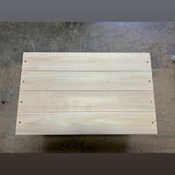 【送料無料】2個セット　国産ひのき　ウッドボックス〈大〉 8枚目の画像