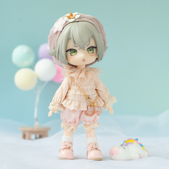 オビツ11 1/12ドール服 ドールウェア エルフの森 gsc BJD OB11 UFDOLL MOLLY 3枚目の画像