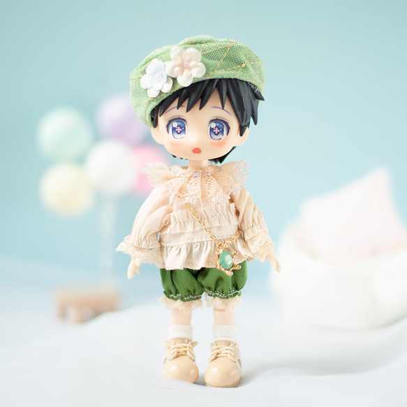 オビツ11 1/12ドール服 ドールウェア エルフの森 gsc BJD OB11 UFDOLL MOLLY 1枚目の画像