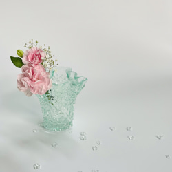 フリットVASE（M)／ガラスの花びん【ギフトラッピング無料】 1枚目の画像
