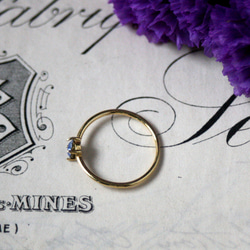 スワロフスキー　ビジュー　リング　クリスマス　誕生日　母の日　プレゼント　ラインストーン　指輪 シンプル 7枚目の画像