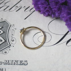 スワロフスキー　ビジュー　リング　クリスマス　誕生日　母の日　プレゼント　ラインストーン　指輪 シンプル 11枚目の画像