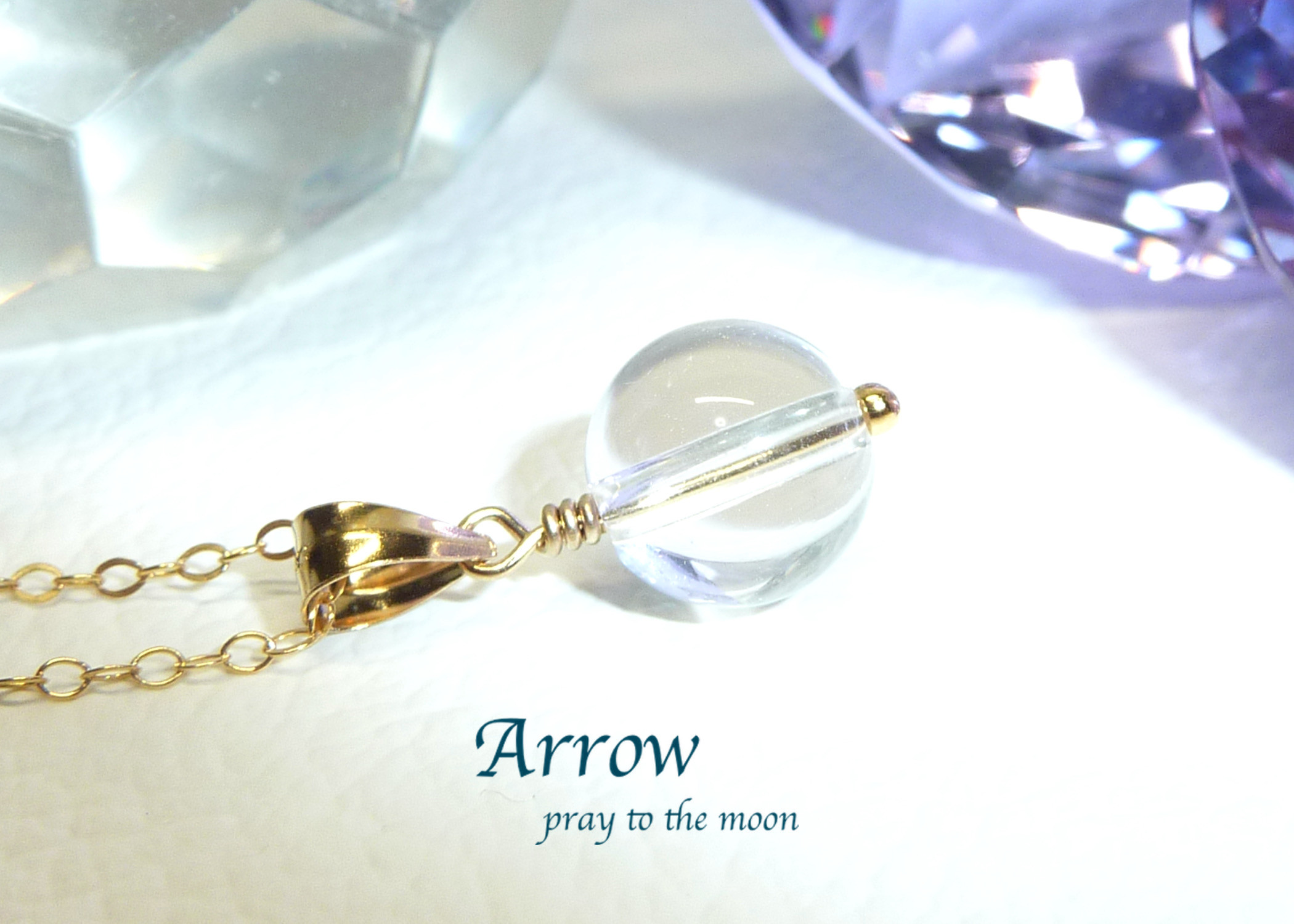 太古の記憶に学ぶ＊ブラジル・ミナスジェライス州産レムリアンシードネックレス