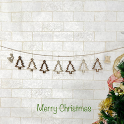クリスマス 木製 ガーランド マーブル ガーランド Atelier Lee 通販
