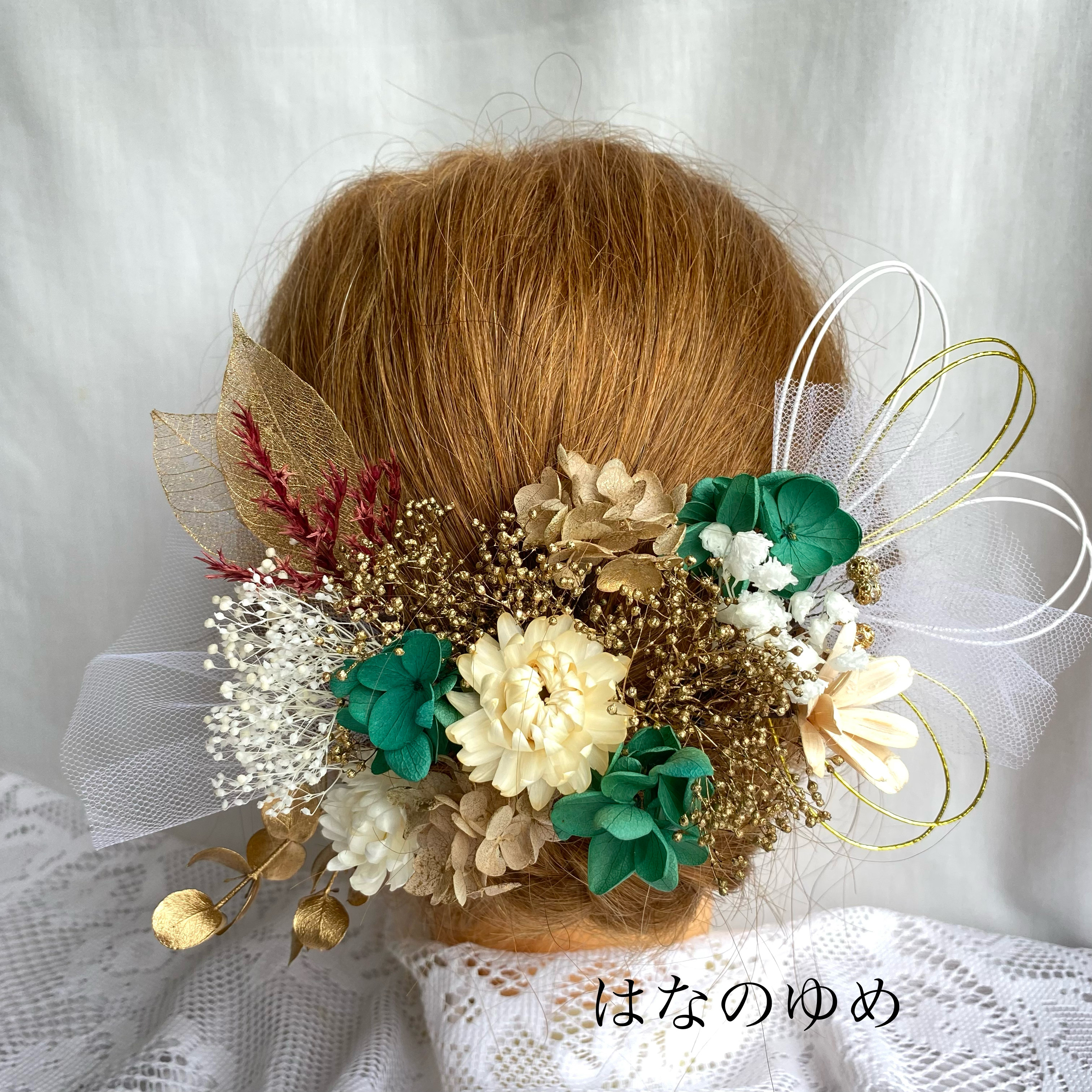 9/21発送】flua 花冠 こだわら ヘッドドレス 