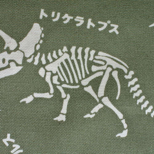 40×35メンズ恐竜大きめナップサック型体操服入れ 渋かっこいい