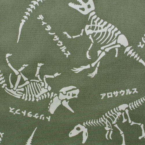 40×35メンズ恐竜大きめナップサック型体操服入れ 渋