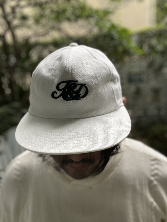 fear and desire washi-twill  cap w/3D logo embroidery F 3枚目の画像