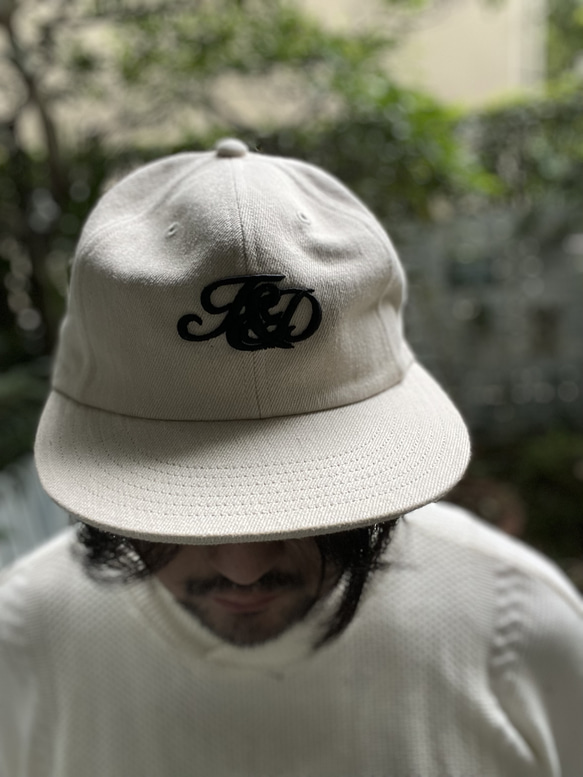 fear and desire washi-twill  cap w/3D logo embroidery F 1枚目の画像