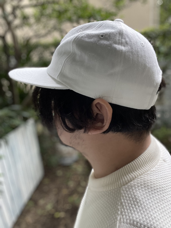 fear and desire washi-twill  cap w/3D logo embroidery F 7枚目の画像