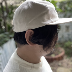 fear and desire washi-twill  cap w/3D logo embroidery F 2枚目の画像