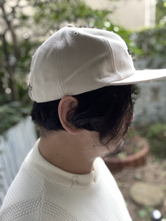 fear and desire washi-twill  cap w/3D logo embroidery F 2枚目の画像