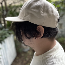 fear&desire washi-twill  cap w/ mini logo embroidery F 7枚目の画像