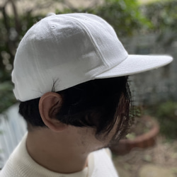 fear&desire washi-twill  cap w/ mini logo embroidery F 10枚目の画像