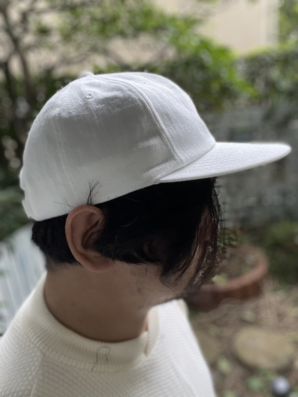 fear&desire washi-twill  cap w/ mini logo embroidery F 10枚目の画像