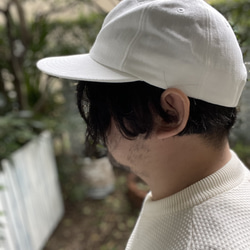 fear&desire washi-twill  cap w/ mini logo embroidery F 11枚目の画像