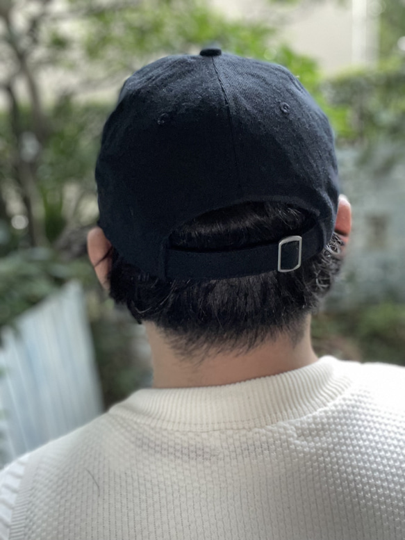 fear&desire washi-twill  cap w/ mini logo embroidery F 4枚目の画像