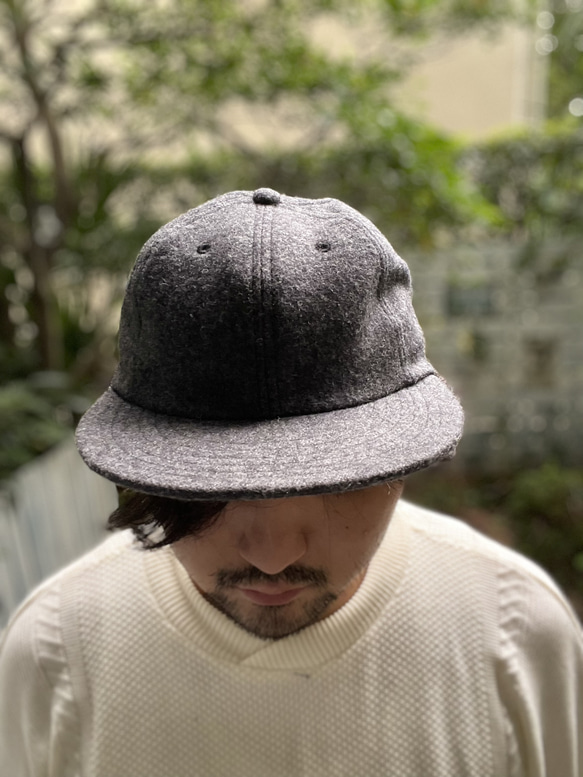 fear&desire wool  cap w/embroidery F 1枚目の画像