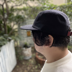 fear&desire wool 5panel  cap w/embroidery F 2枚目の画像