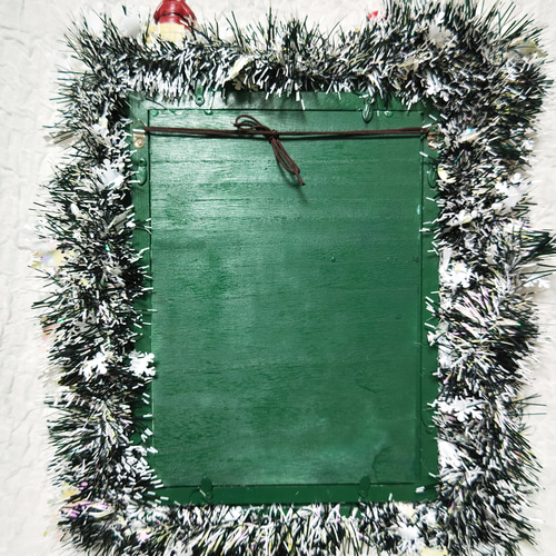 油絵 絵画 【サンタの里】 絵画 HR 通販 14882478｜Creema(クリーマ)