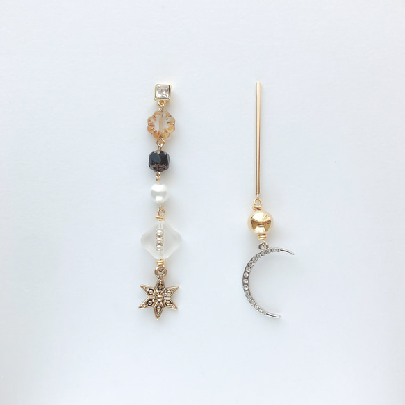 EARRING:「Night」moonlight -Long 1枚目の画像