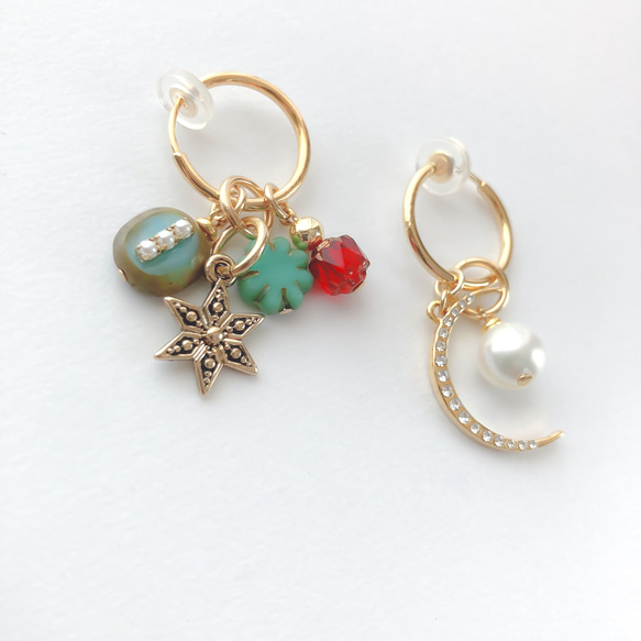 EARRING:「Noon」moonlight -Hoop 3枚目の画像