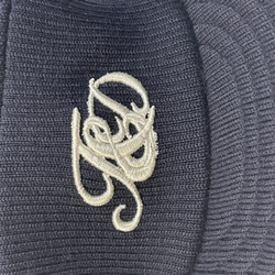 fear&desire  rib jersey 5panel cap w/embroidery F 6枚目の画像