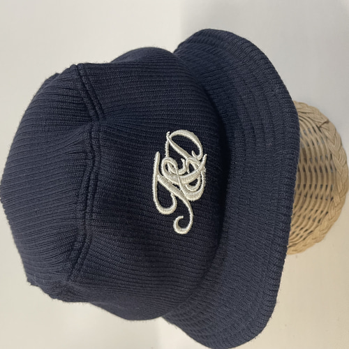 fear&desire rib jersey hat w/embroidery F ハット vanitas fear&desire rib jersey hat w/embroidery F ハット vanitas