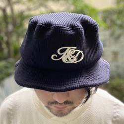 fear&desire rib jersey hat w/embroidery F 1枚目の画像