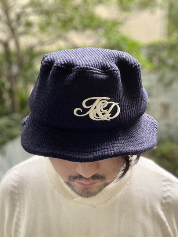 fear&desire rib jersey hat w/embroidery F 1枚目の画像