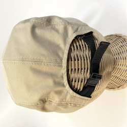 fear&desire t/c chambray  cap  F beige 7枚目の画像