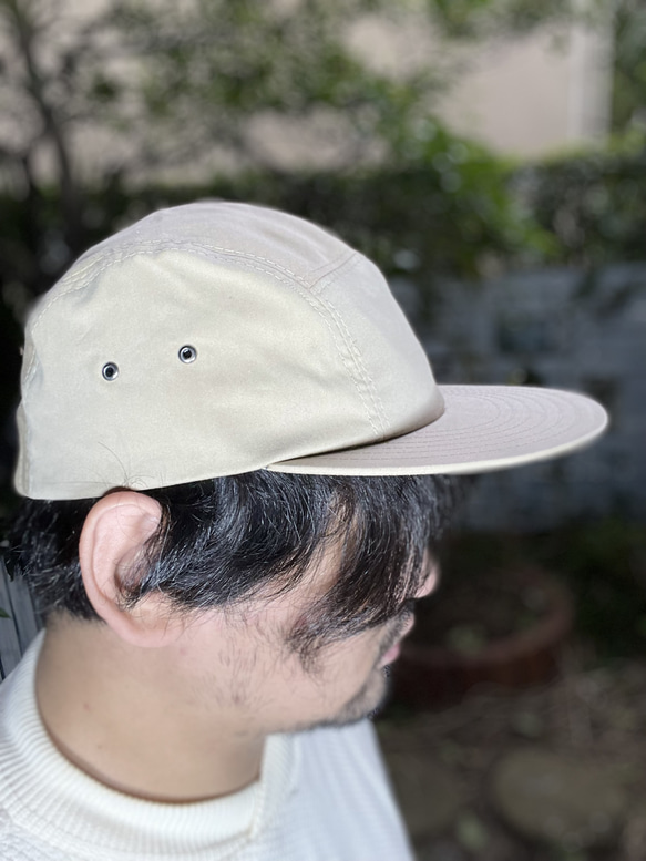 fear&desire t/c chambray  cap  F beige 2枚目の画像