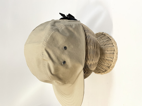 fear&desire t/c chambray  cap  F beige 6枚目の画像