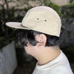 fear&desire t/c chambray  cap  F beige 3枚目の画像