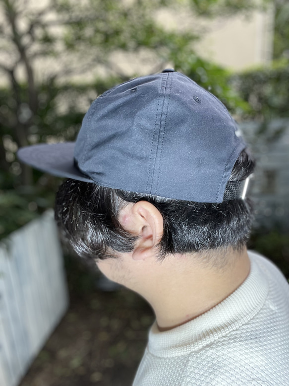 fear&desire t/c chambray  USA cap w/embroidery F 3枚目の画像